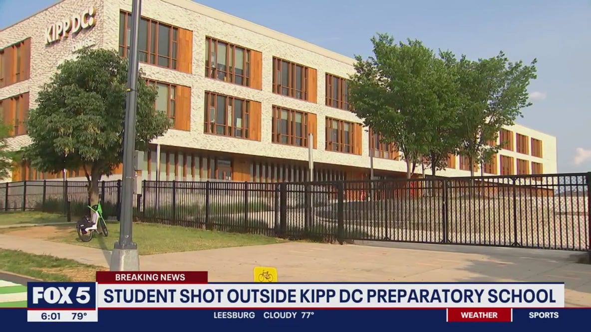 Student shot outside KIPP DC Preparatory School in Northeast